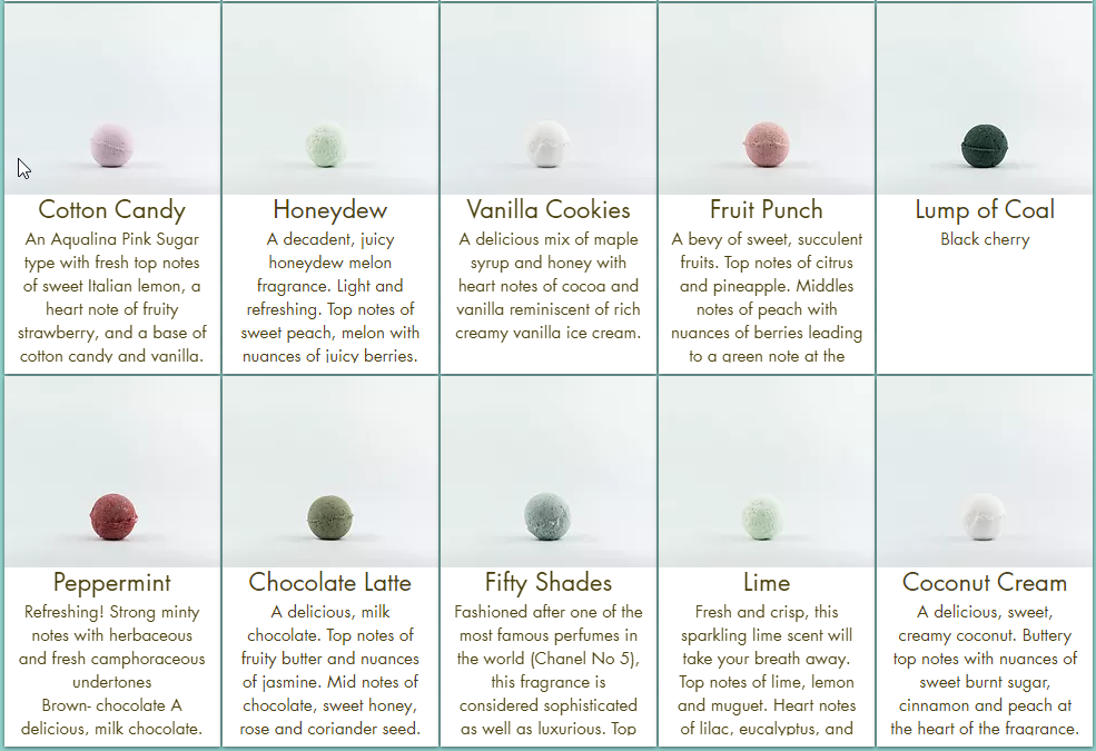 Fragrance (Box of 4)